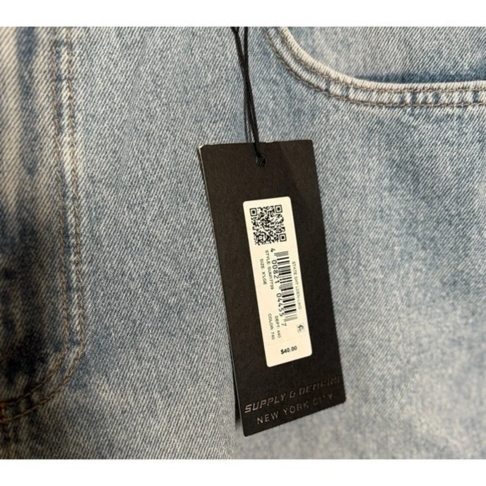 Supply and Demand Men's Denim Shorts‎ Sz XL (36) Streetwear Y2K Loose NWT
